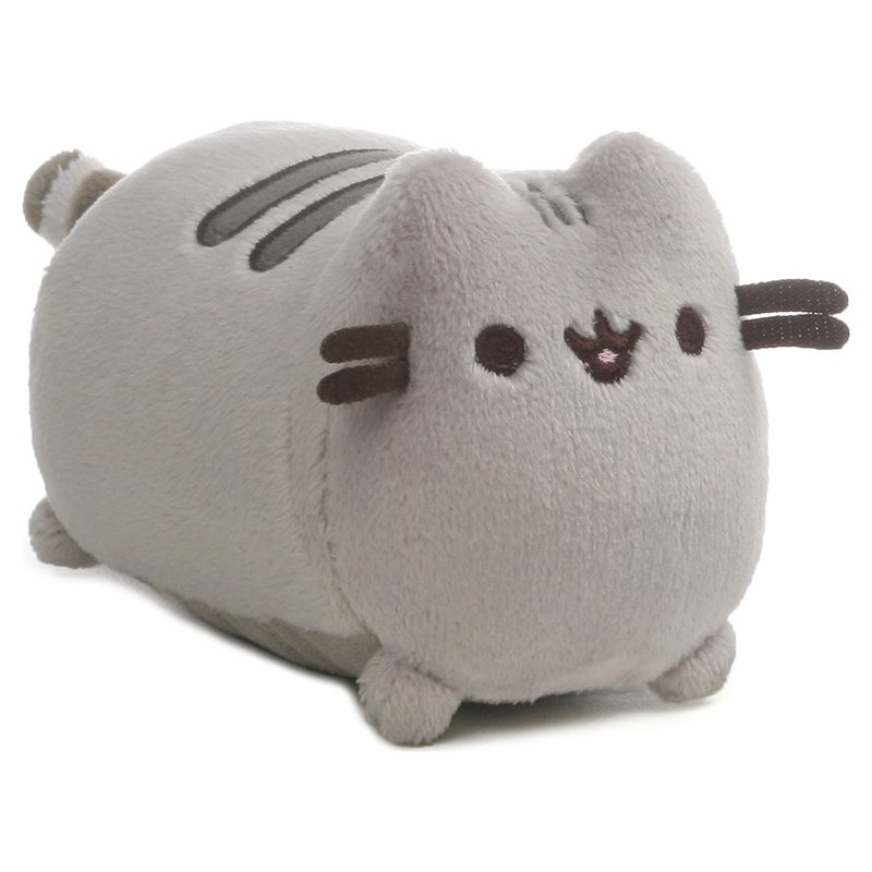 GUND Pusheen Phone and Computer Screen Cleaner Plush Stuffed Animal Cat  Gray  4"" - Image 1